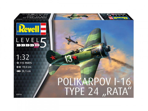 Polikarpov I-16 Type 24 ”Rata” 1/32