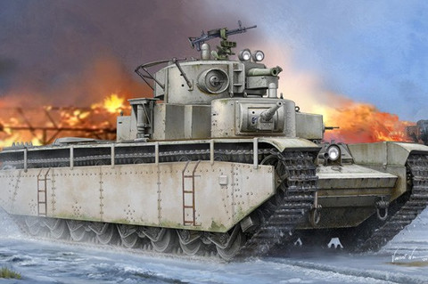 T-35 Soviet Heavy Tank (Before 1938) 1/35