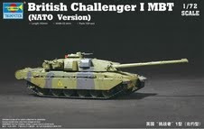 British Challenger I MBT (NATO Version) 1/72