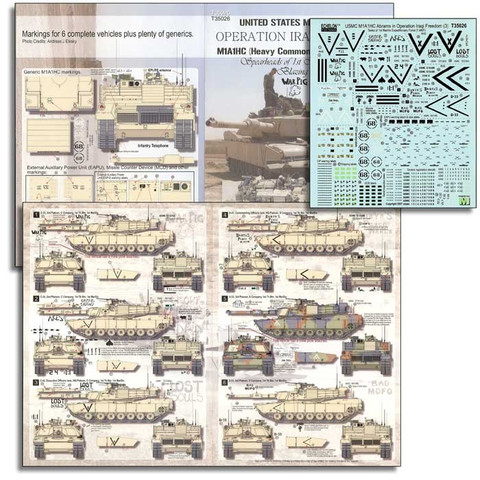 USMC M1A1HA ABRAMS POERATION IRAQI FREEDOM Part 3 1/35