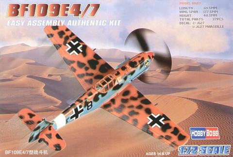 Messerschmitt Bf109E-4/7 1/72