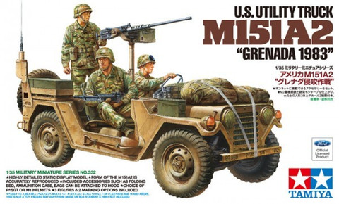 M151 A2 Grenada 1983 with 3 Figures 1/35