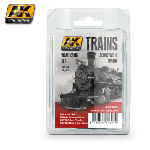 Trains Weathering Set 1