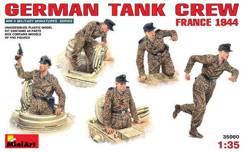 German Tank Crew. France 1944 1/35
