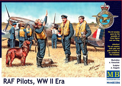 RAF Pilots WW II Era 1/32