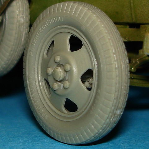 Wheels for GAZ-AAA & BA Armoured Cars 1/35