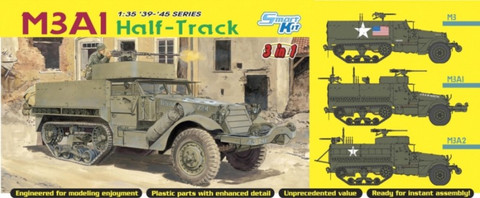 M3A1 HALF-TRACK (3 IN 1) 1/35