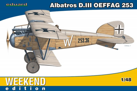 Eduard Plastic Kits: Albatros D.III OEFFAG 253 Weekend 1/48