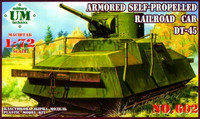 Armoured Self Propelled Railroad Car DT-45 1/72