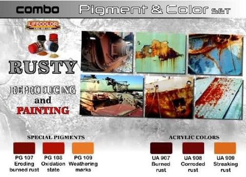 Rusty Pigment & Color Set
