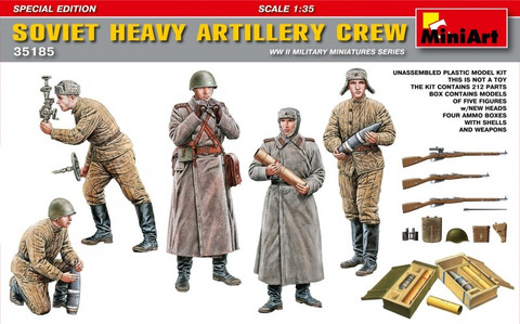 Soviet Heavy Artillery Crew 1/35
