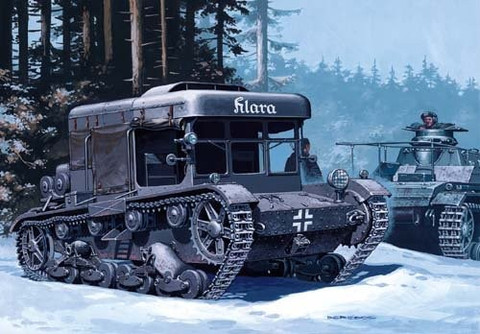 Artillery Tractor C7P Beuteversion 1/35