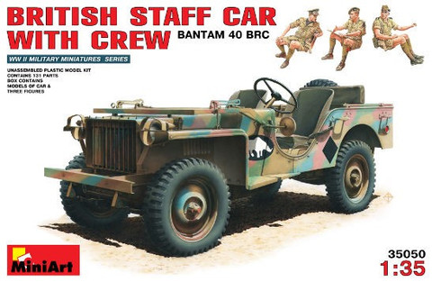 British Staff Car with Crew (BANTAM 40 BRC) 1/35