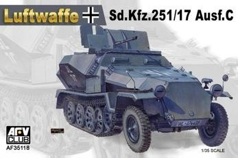 Sd.Kfz.251/17 Ausf.C Luftwaffe with 20mm. anti aircraft gun