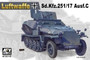Sd.Kfz.251/17 Ausf.C Luftwaffe with 20mm. anti aircraft gun