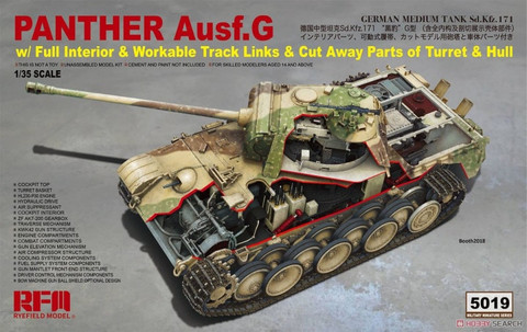 Panther G with Full Interior & Cut Away Parts 1/35