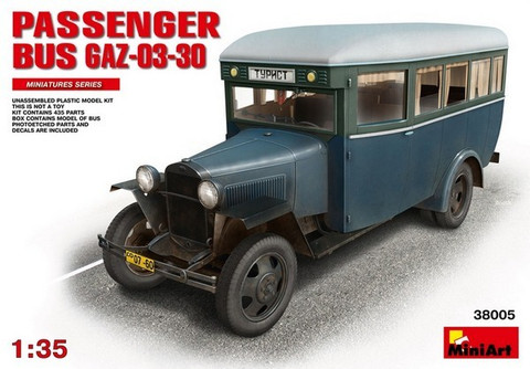 Soviet Passenger Bus GAZ-03-30 1/35