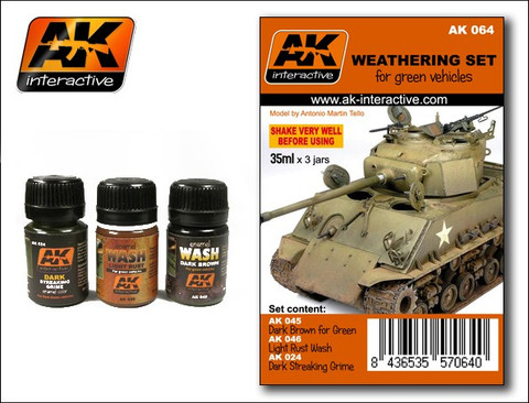 Weathering Set for Green Vehicles