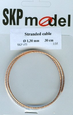 Stranded Cable Halkaisija 1.3mm Pituus 30cm 1/35