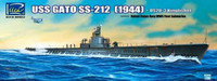USS Gato SS-212 & OS2U-3 Kingfisher Floatplane 1/200