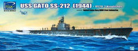 USS Gato SS-212 & OS2U-3 Kingfisher Floatplane 1/200