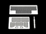 Metal mesh & gun barrel set for M551 Sheridan 1/35