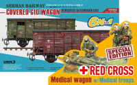 German Covered G10 Wagon, Red Cross Special 1/35