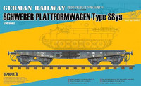 German railway Schwerer Plattformwagen Typ Ssys 1/35
