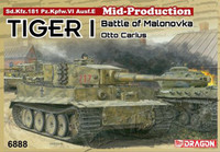 Tiger I Middle Production, Otto Carius, Battle of Malonovka  1/35