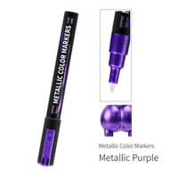 Super Metallic Color Markers –Purple