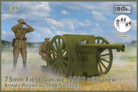75mm Field Gun wz.1897 with Polish Artillerymen  1/35