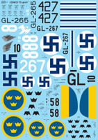 Gloster Gladiator Mk.I & Mk.II Decals Finnish Air Force  1/32