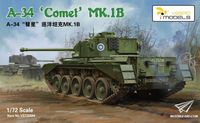 Cruiser Tank A-34 Comet Mk.IB  1/72