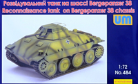 Reconnaissance Tank on Bergepanzer 38t Chassis  1/72