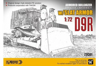 Caterpillar D9r Bulldozer with Slat Armor   1/72