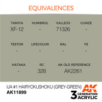 IJA #1 Hairyokushoku (Grey-Green)