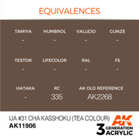 IJA #31 Cha Kasshoku (Tea Colour)