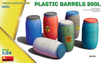Plastic Barrels 200l  1/24