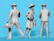 1/24 Gangsters (3 Figures)	
