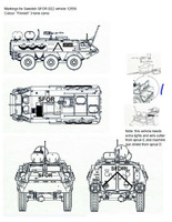 Pasi siirtokuva-arkki #42 Swedish SFOR