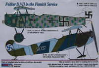 Fokker D.VII in Finnish Service	 1/48