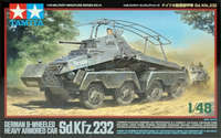 German 8-Wheeled Heavy Armored Car SdKfz 232   1/48