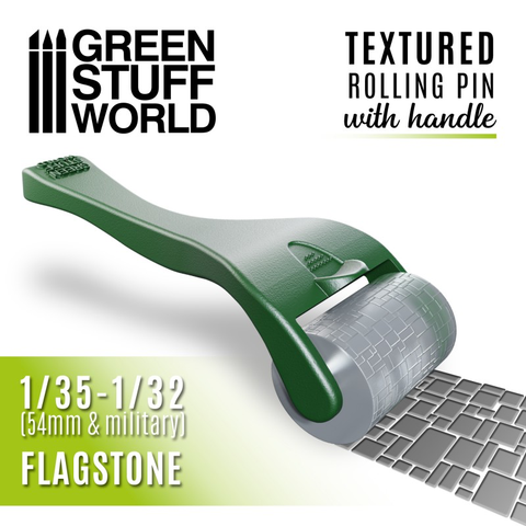 Rollin Pin with Handle ’Flagstone’