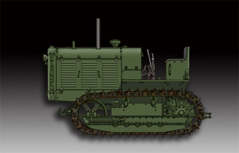 Soviet ChTZ S-65 Tractor  1/72