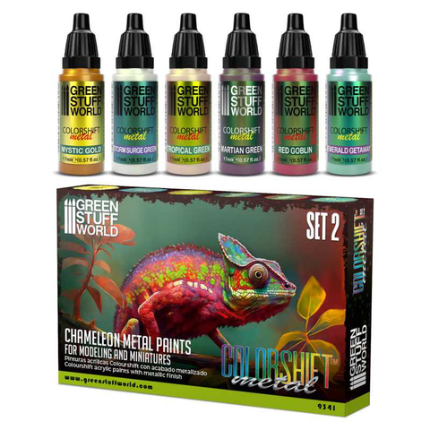 Chameleon Paint Set 2 (Acrylic)
