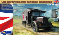 Late War British Army 4X2 Heavy Ambulance  1/35