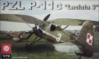 PZL-P11C Łaciata  1/72