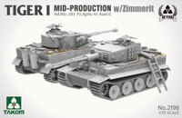 Tiger I Middle Production with Zimmerit  1/35