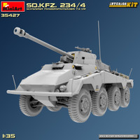 SdKfz 234/4 Schwerer Panzerspähwagen 7.5cm Interior Kit  1/35