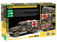 US Army Medical Vehicle Dodge WC-54  1/35